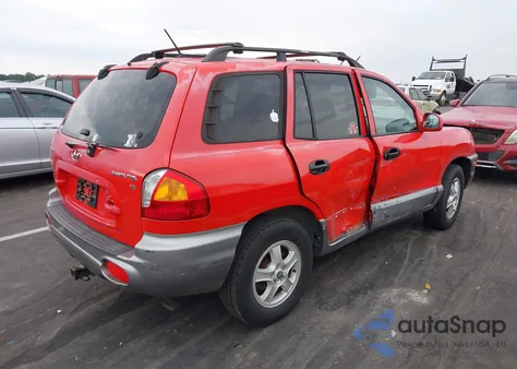 2004 Hyundai Santa Fe Gls from USA, damaged, VIN KM8SC13D54U737192